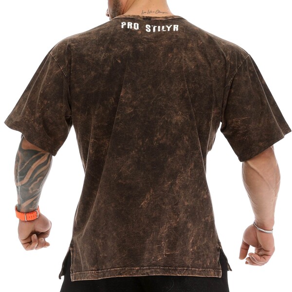 T-Shirt 2860 Batik braun