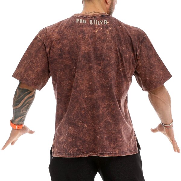 T-Shirt 2857 Batik braun